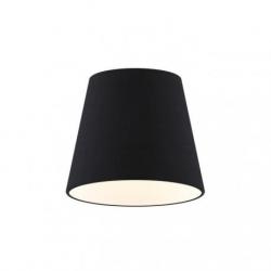 NIZZA 18/15 abażur  Polycotton czarna/białe PCV  max. 28W