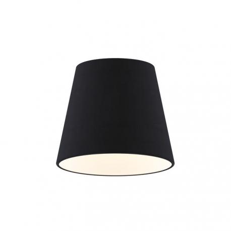 NIZZA 18/15 abażur  Polycotton czarna/białe PCV  max. 28W