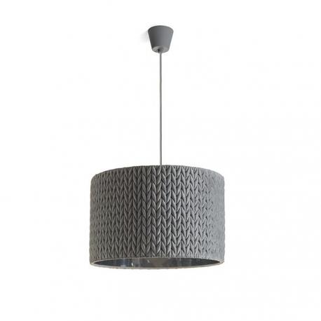 AINO 40 wisząca szara chrom 230V LED E27 15W