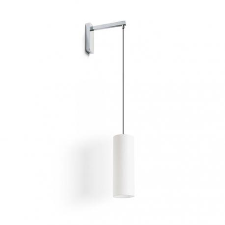 HUDSON ścienna biała chrom 230V LED E27 11W