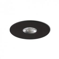 SPRAY 11 wpuszczana czarna  230V LED 9W 24°  3000K