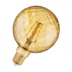 OSRAM Vintage Globe 125 DECO  bursztynowy 230V E27 LED EQ40 2500K
