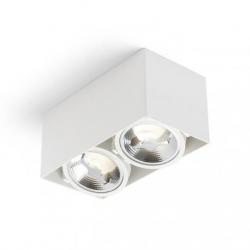 JAMES II DIMM sufitowa biała matowa   230V LED 2x15W 24°  3000K