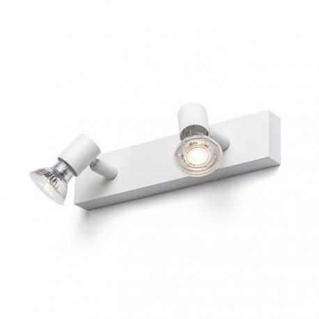 TRICA II ścienna biała  230V GU10 2x25W