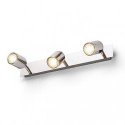 DUBLIN III natynkowa  chrom 230V GU10 3x9W IP44