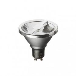ALFA 69  srebrno-szara chrom 230V GU10 LED 6W 24°  4000K