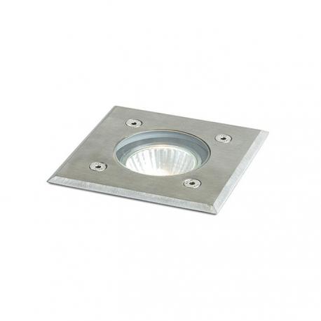 ORBU SQ 10 wpuszczana  stal nierdzewna 230V LED GU10 15W IP67