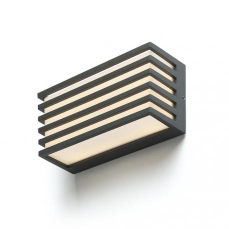 CLAIRE 21 ścienna antracyt akryl mleczny 230V LED 9W IP54 3000K