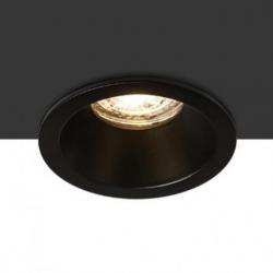 BERMUDA wpuszczana czarna  230V LED GU10 15W IP65