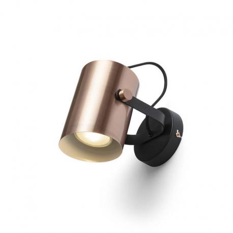 HAREN natynkowa  miedź/czarna 230V LED E27 15W