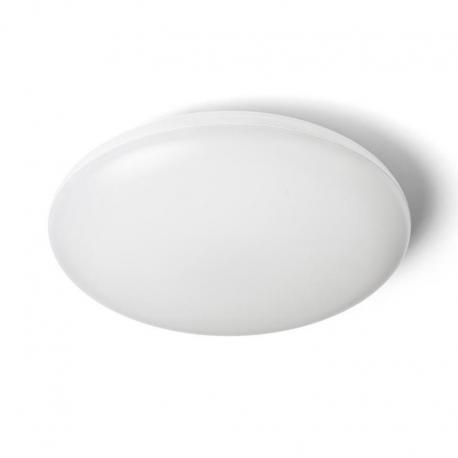 SASSARI sufitowa biała poliwęglan/plastik 230V LED 24W IP65 3000K