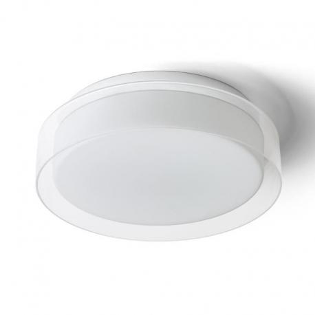 VENICE LED 30 sufitowa  szkło przezroczyste/szkło opalowe/chrom 230V LED 12W IP44  3000K