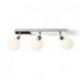 BOLLY III natynkowa  szkło opalowe/chrom 230V LED G9 3x3W IP44