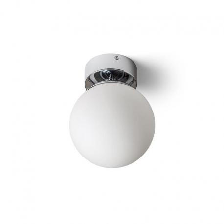 BOLLY 17 sufitowa  szkło opalowe/chrom 230V LED E27 11W IP44