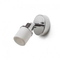 LINN I ścienna  szkło opalowe/chrom 230V LED G9 3W IP44