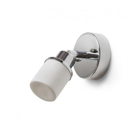 LINN I ścienna  szkło opalowe/chrom 230V LED G9 3W IP44