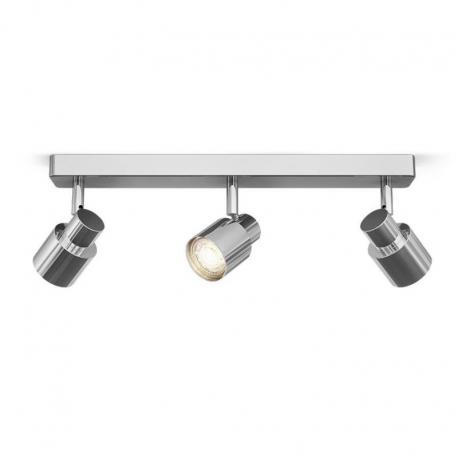 VALTO III natynkowa  chrom 230V GU10 LED 3x5W IP44