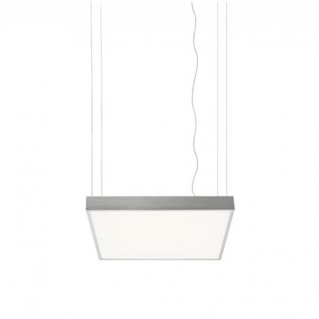 STRUCTURAL LED 55x55 wisząca  aluminium szczotkowane 230V LED 48W  3000K