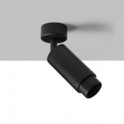 OPTIMUS sufitowa czarna 230V LED GU10 9W 10 50°