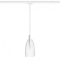 BELLINI do 3-faz. szyny biała szkło przezroczyste 230V LED E14 15W