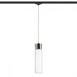 GARNISH do 3-faz. szyny szkło przezroczyste/chrom 230V GU10 9W