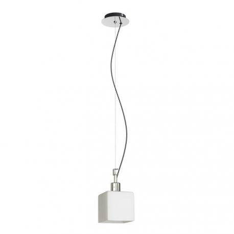 DADOS NEW wisząca  szkło opalowe/chrom 230V LED E27 11W