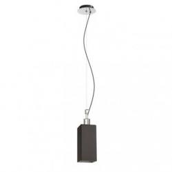 LIZ NEW wisząca czarna chrom 230V LED E27 15W