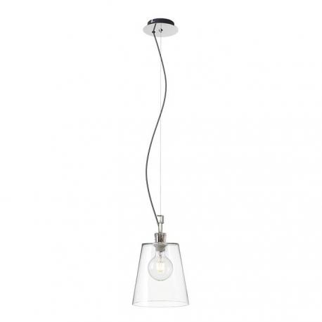 BABU NEW 22 wisząca  szkło przezroczyste/chrom 230V LED E27 15W