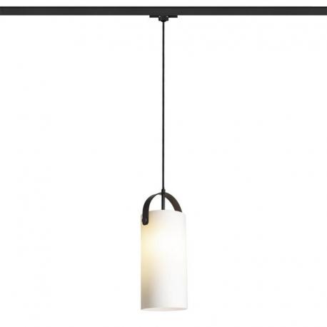 JULIETTA 31 do 3-faz. szyny  szkło opalowe/czarna 230V LED E27 15W