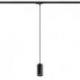 BELENOS do 1-faz. szyny wisząca czarna  230V LED GU10 9W