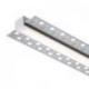 LED PROFILE B wpuszczany 1m  aluminium/akryl mleczny