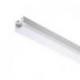 LED PROFILE D natynkowy 1m aluminium/akryl mleczny