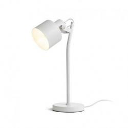 CELEIA stołowa biała matowa  nikiel mat 230V LED E27 11W
