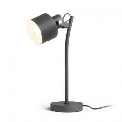 CELEIA stołowa czarna matowa  miedź szczotkowana 230V LED E27 11W