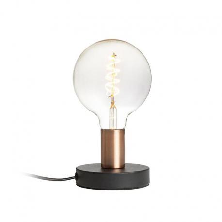 ALGOT stołowa czarna miedź szczotkowana 230V LED E27 15W