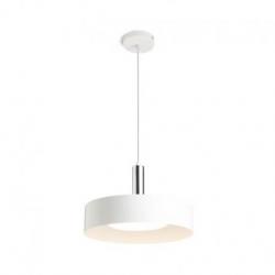 GIULIA 40 wisząca biała chrom 230V LED E27 30W