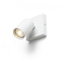 DUDE SQ natynkowa biała 230V LED GU10 9W