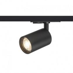 DUDE do 1-faz. szyny czarna 230V LED GU10 9W