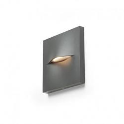 BOBO SQ ścienna antracyt  230V LED 3W IP65  3000K