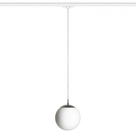 LUNA 20 do 3-faz. szyny  szkło opalowe/chrom 230V LED E27 11W