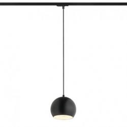 AGNETA do 1-faz. szyny wisząca czarna  230V LED E27 11W