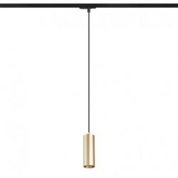 MAVRO do 1-faz. szyny wisząca złota 230V LED 12W 38° 3000K