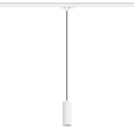 MAVRO do 3-faz. szyny wisząca biała 230V LED 12W 38° 3000K