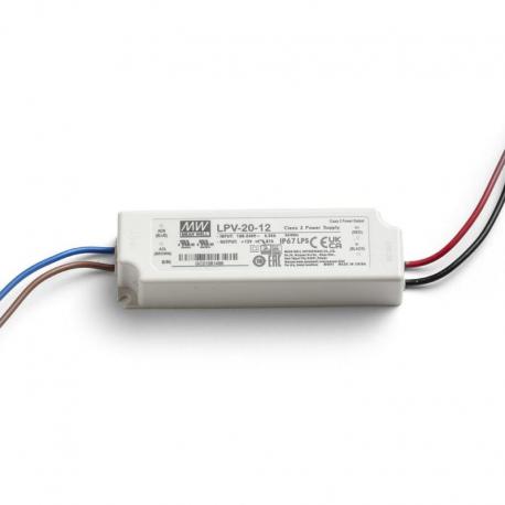 TRAFO 0-20W    230V/12V 20W IP67