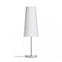 NYC/CONNY 15/30 stołowa  Polycotton biała/chrom 230V LED E27 11W