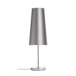 NYC/CONNY 15/30 stołowa Monaco gołębio szara/srebrna PVC/chrom 230V LED E27 11W