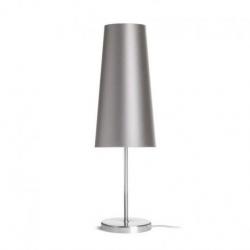 NYC/CONNY 15/30 stołowa Monaco gołębio szara/srebrna PVC/nikiel 230V LED E27 11W