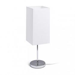 NYC/TEMPO 15/30 stołowa  Polycotton biała/chrom 230V LED E27 15W