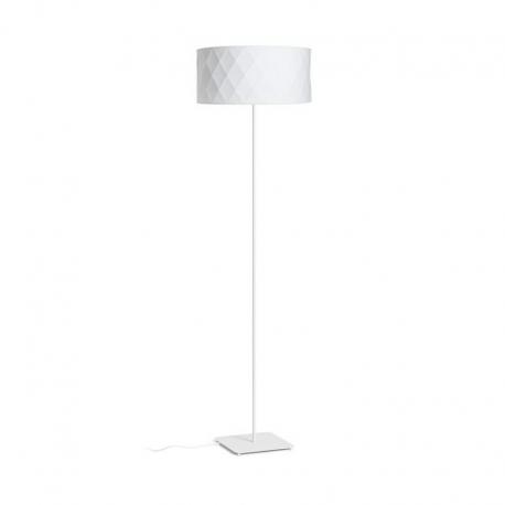 CORTINA/JAKARANDA podłogowa biała/biała textil/metal 230V LED E27 15W