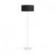 CORTINA/JAKARANDA podłogowa czarna/biała textil/metal 230V LED E27 15W